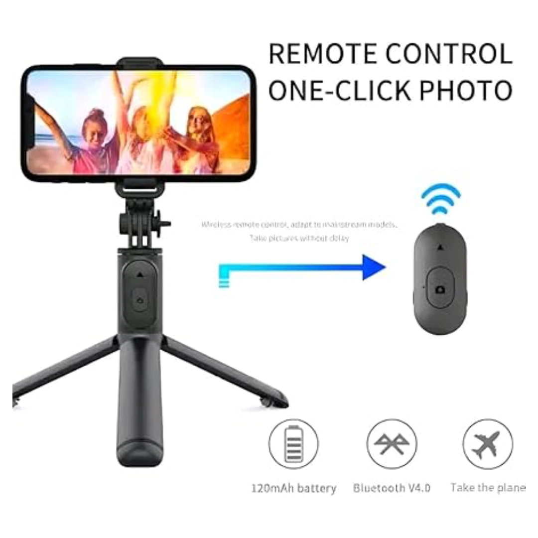 Mobtude Wireless R1 Bluetooth Selfie Stick